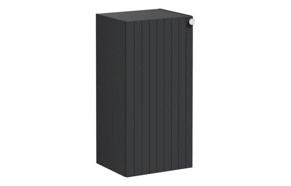 VitrA Root Groove 40cm 1 Door Lower/Base Unit (LH Hinge) - Matt Graphite